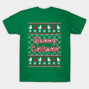 Meowy Catmas T-Shirt